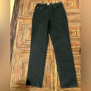 Calvin Klein CK Jeans Easy Fit  Dark Black Classic Denim Women's Size 4